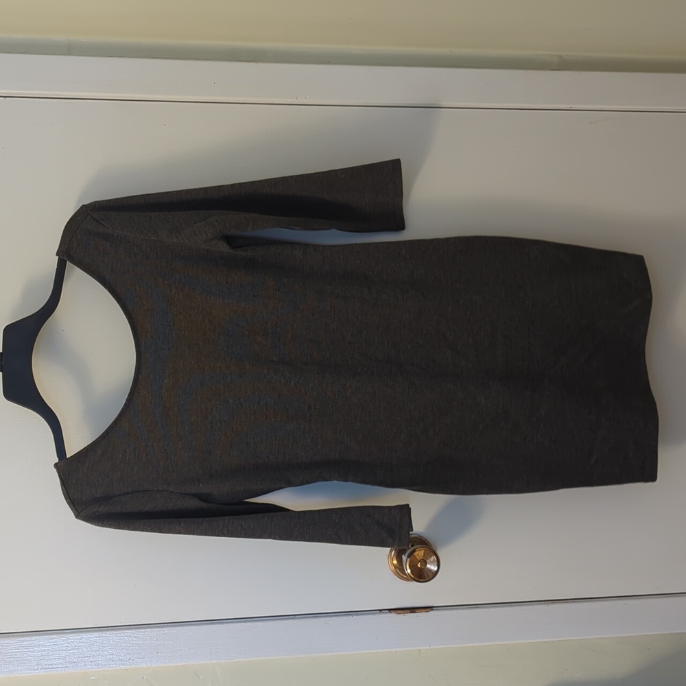 Forever 21 Charcoal Bodycon Dress